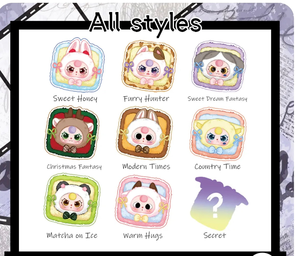 Baby Three – “Jewelry Box” Plush Blind Box - Limited, Authetic