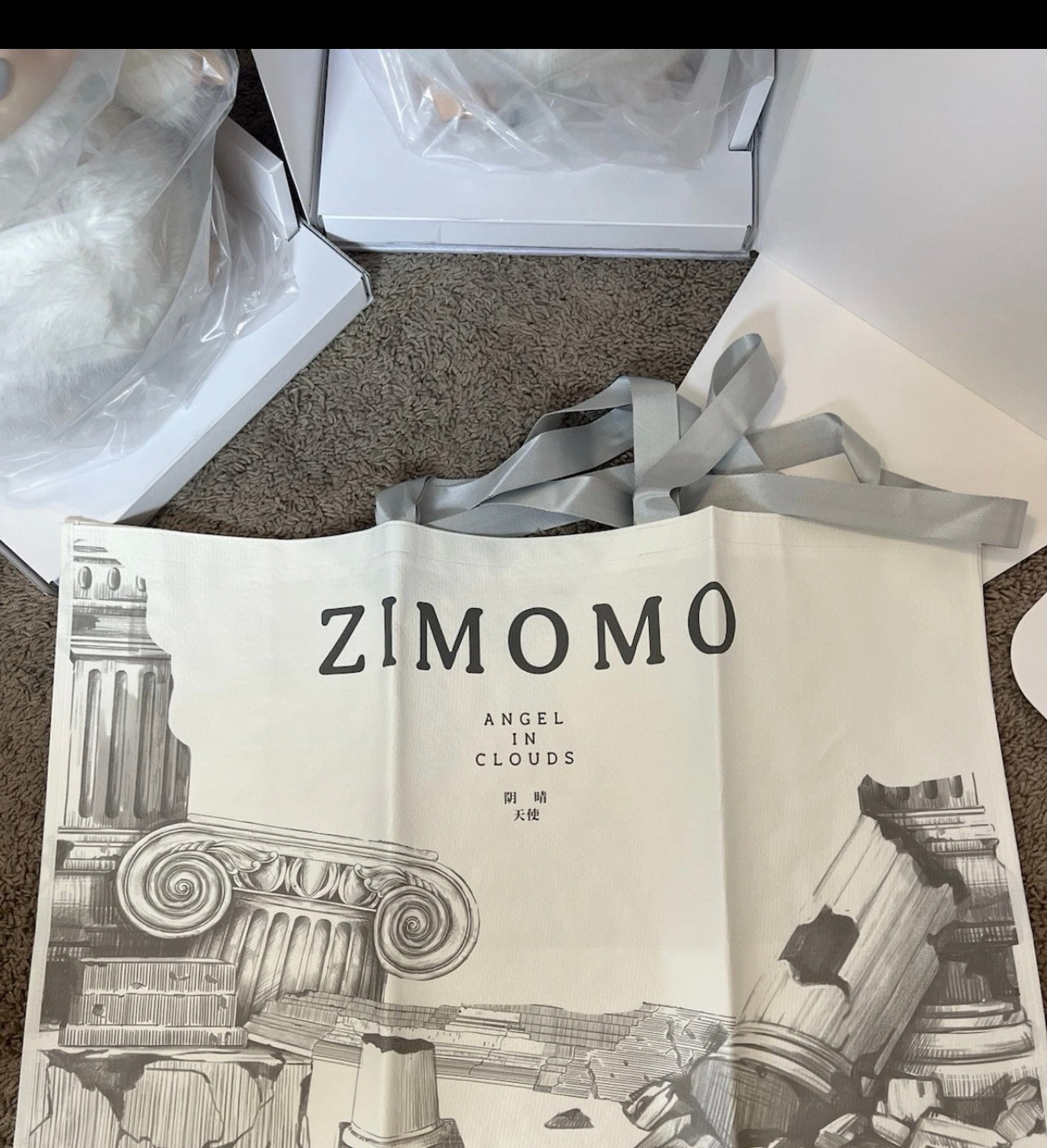 Angel in Clouds - Limited, Authentic Zimomo