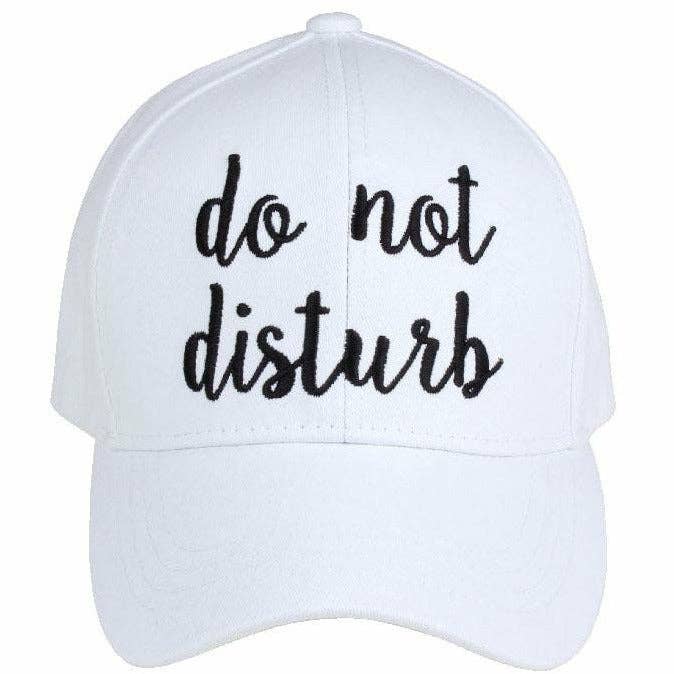 Do Not Disturb Ball Cap