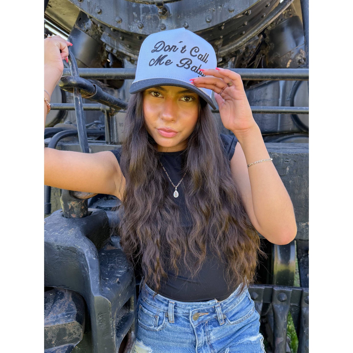 Don't Call me Baby Trucker Hat