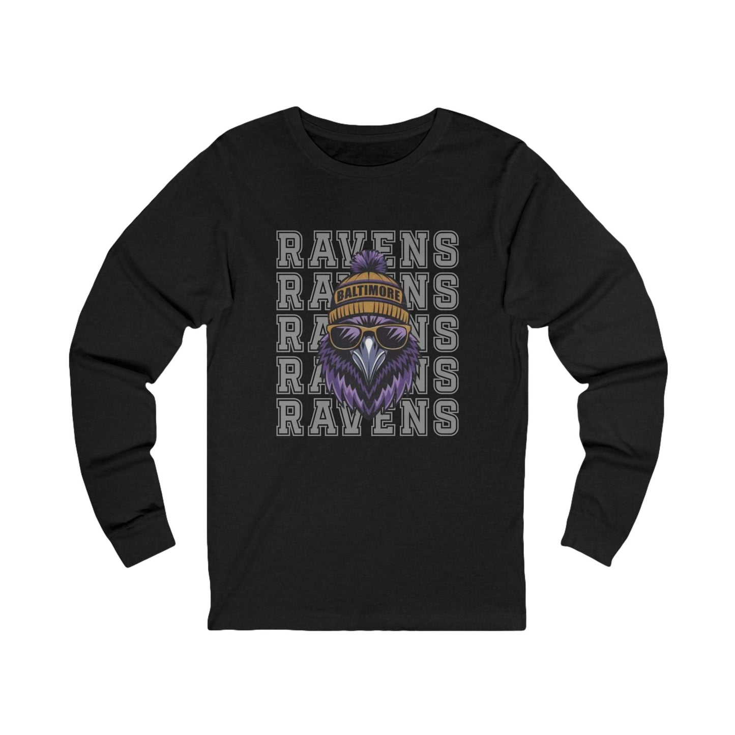 Baltimore Ravens Bird Unisex Long Sleeve Tee