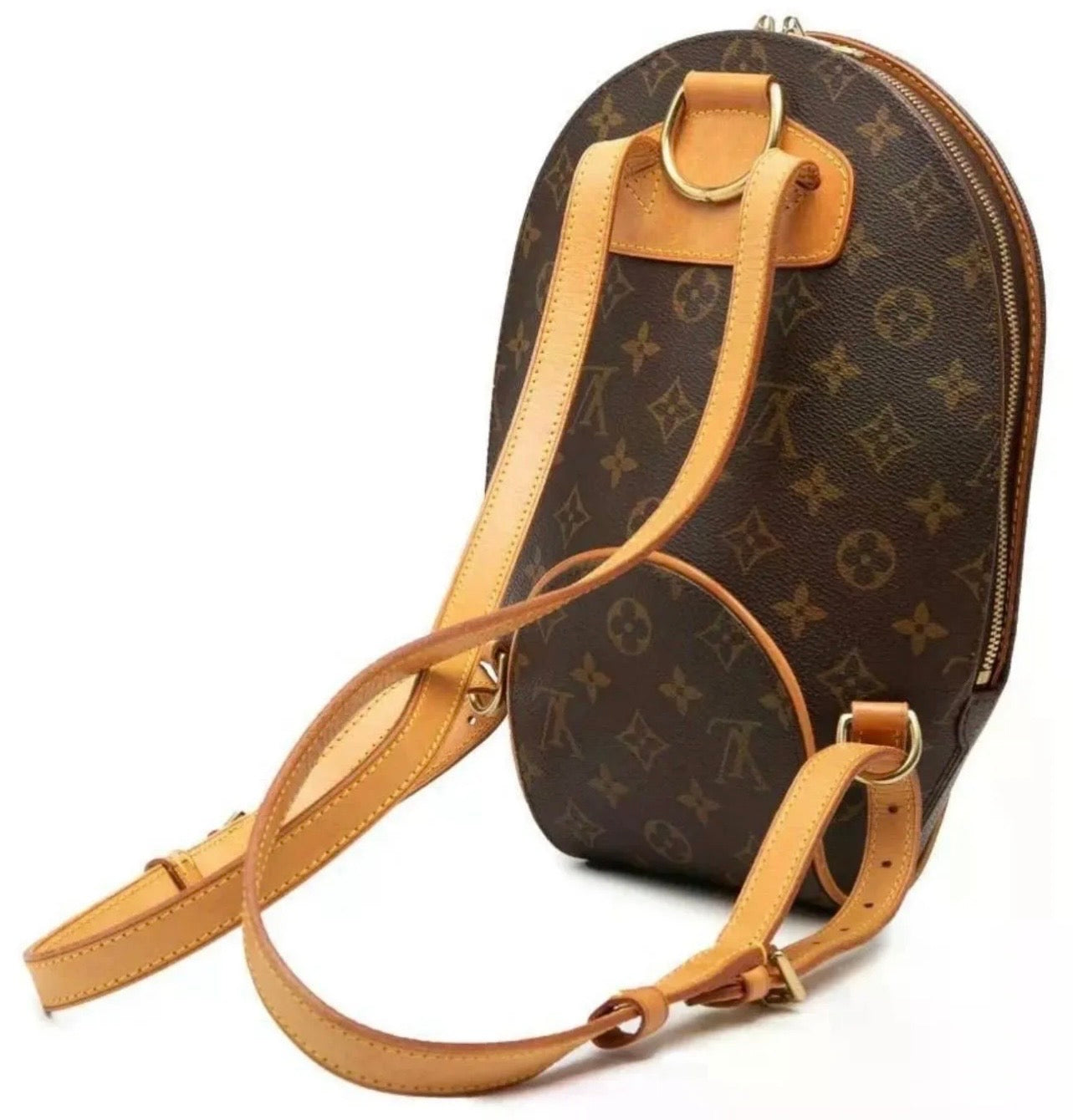 Louis Vuitton Ellipse Sac à Dos Monogram Canvas Leather Backpack
