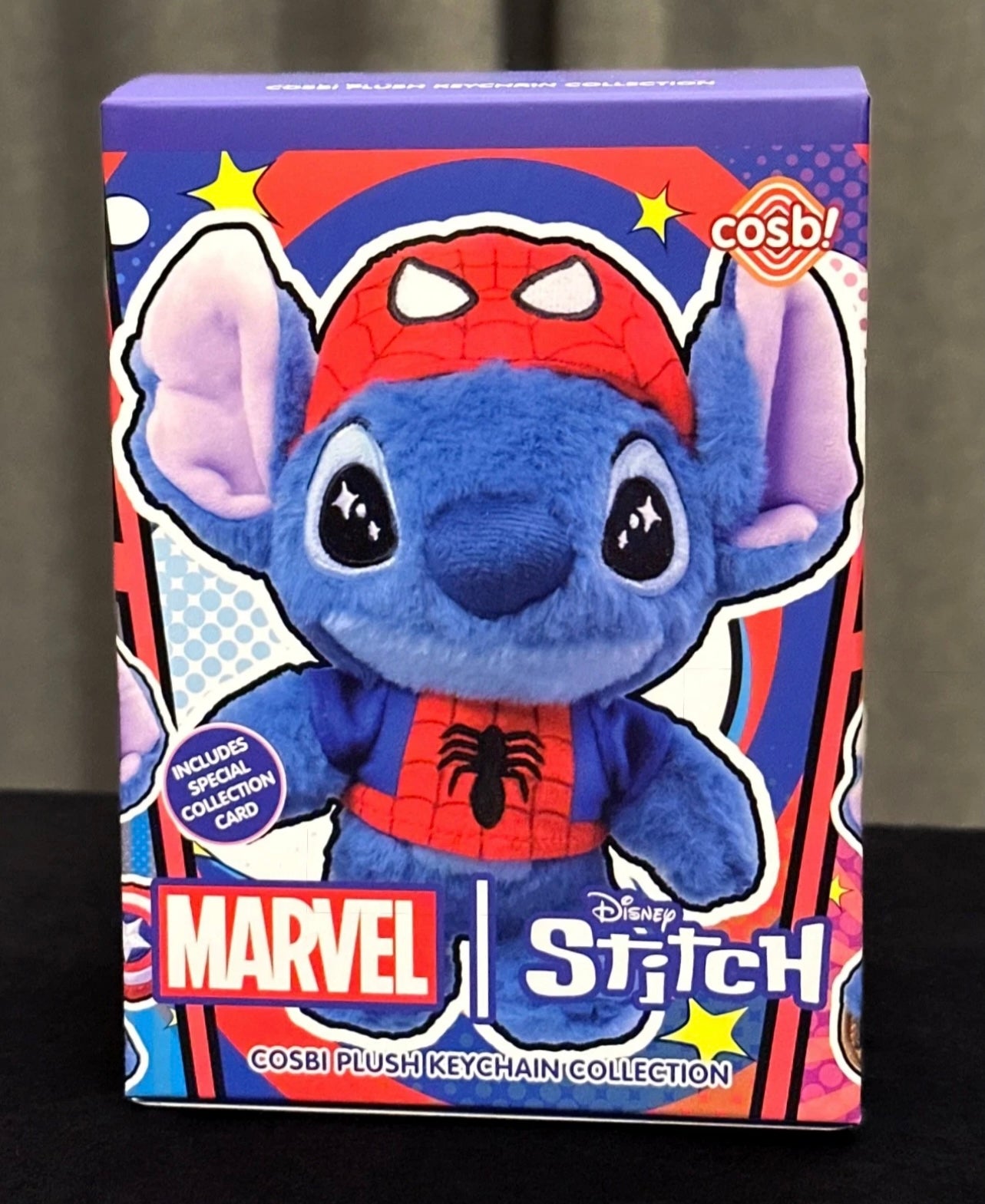 Marvel x Disney | Stitch Cosbi Plush Keychain - Limited, Authentic