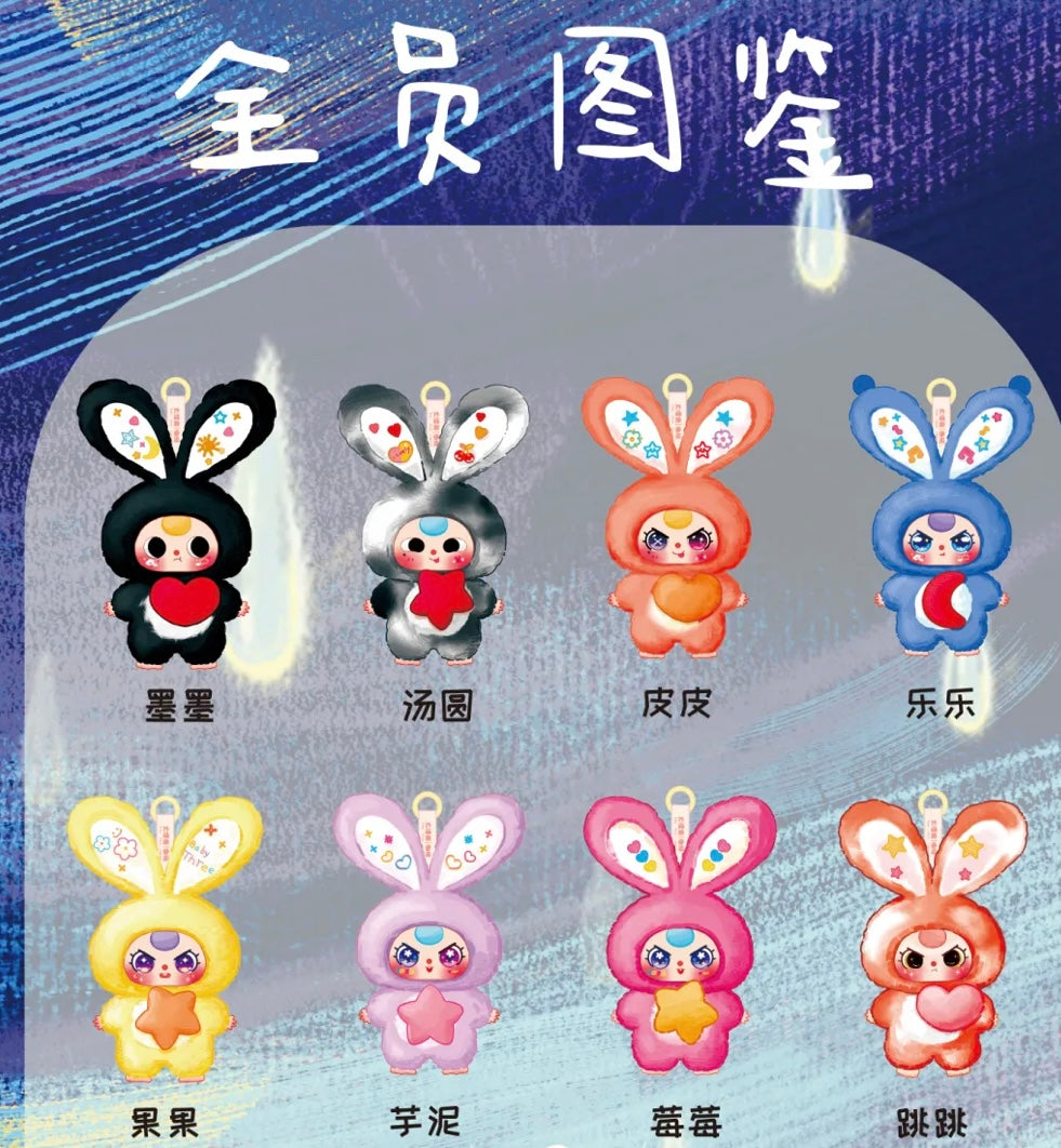 Baby Three – Lily Rabbit Town V3 Plush Blind Box - Limited, Authentic