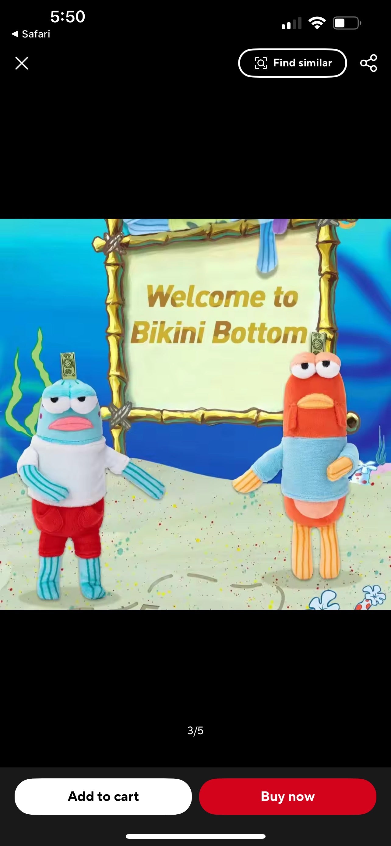 SpongeBob Bikini Bottom Buddies - Limited, Authentic