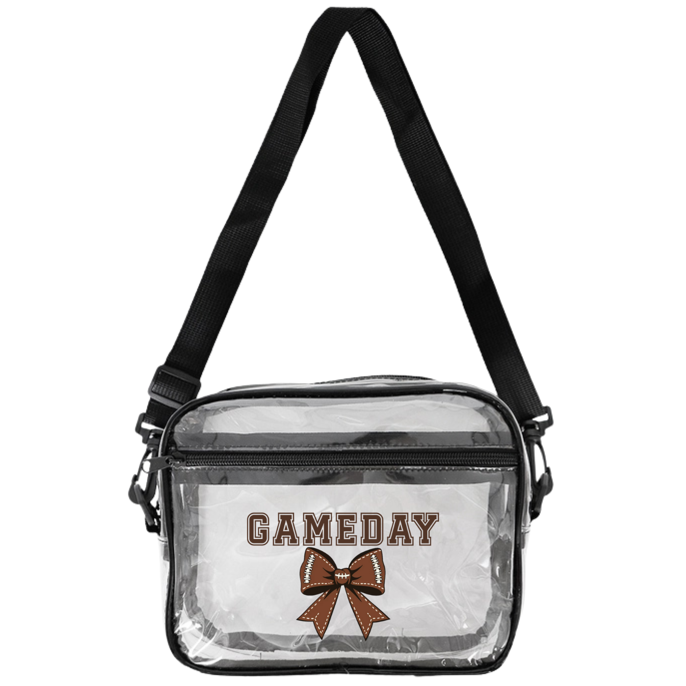 Clear Crossbody Stadium / Concert Bag - Gameday