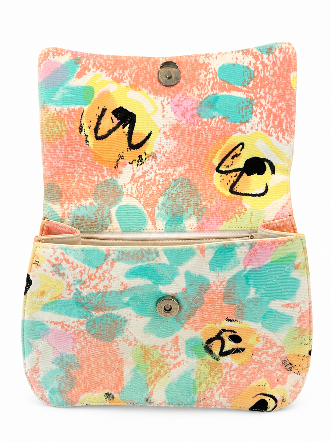 Chanel 1997 Floral Graffiti Flap Bag | Karl Lagerfeld Archive Collector’s Piece