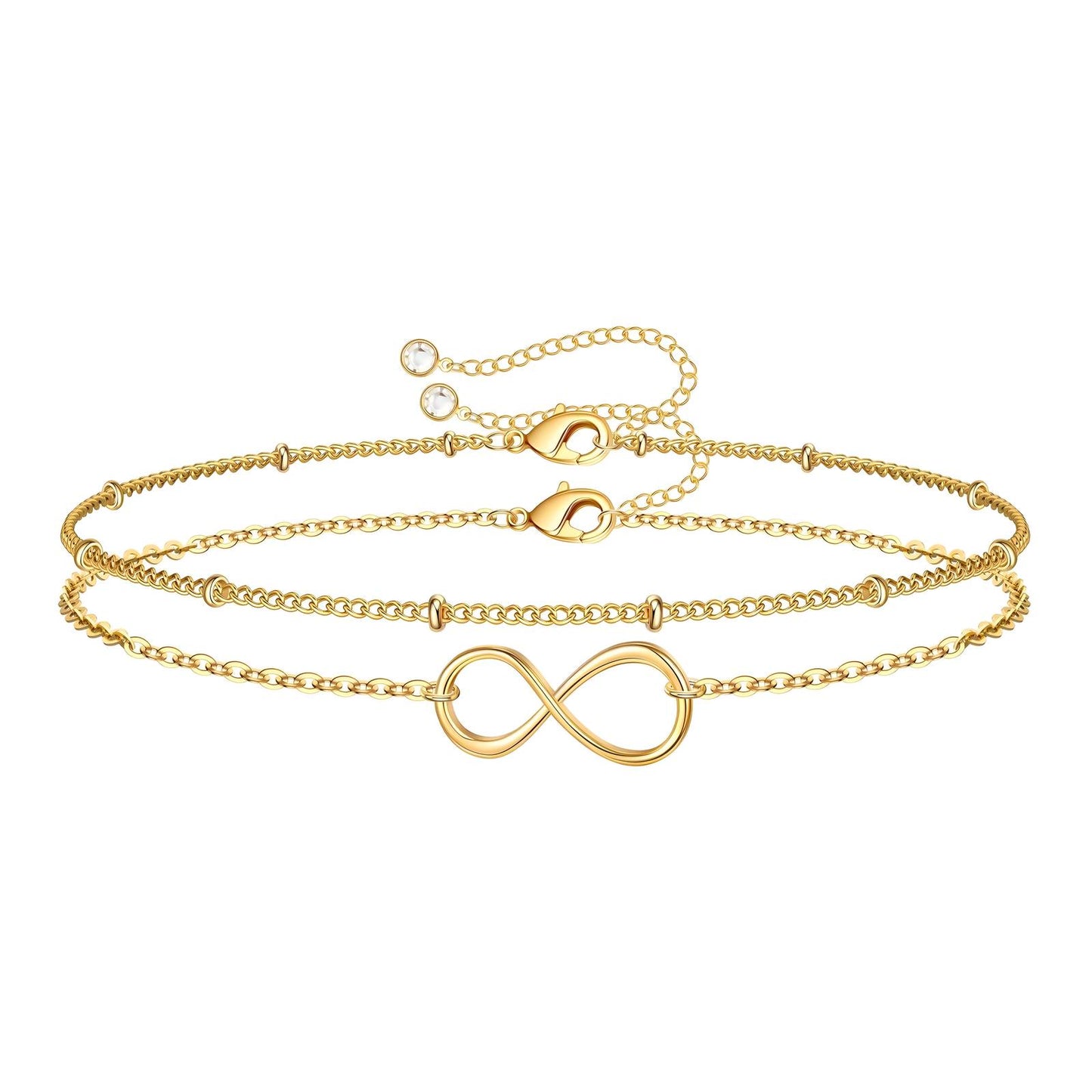 Infinity Grace Duo Bracelet