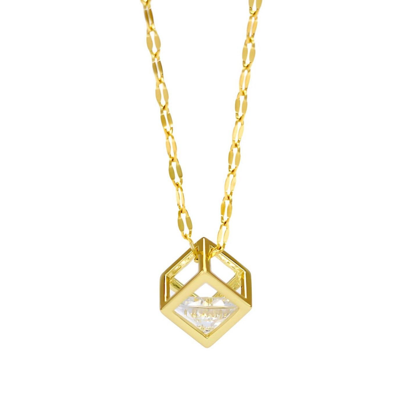 Luxe Prism Charm Necklace