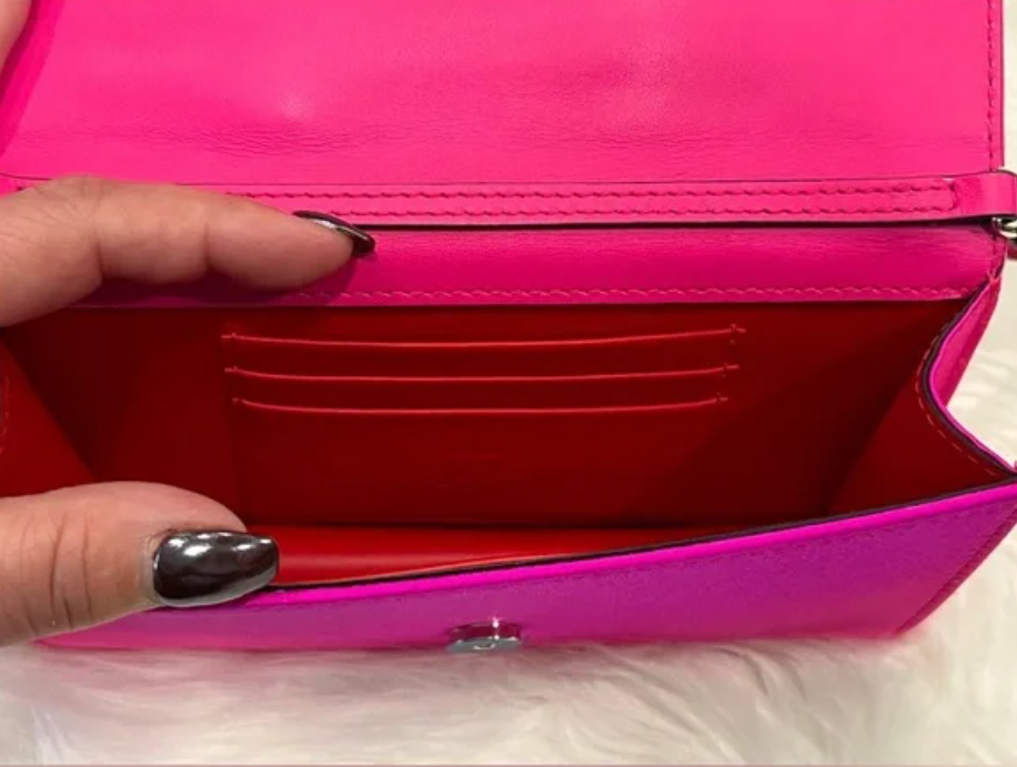 Christian Louboutin Loubi54 Satin Chain Bag