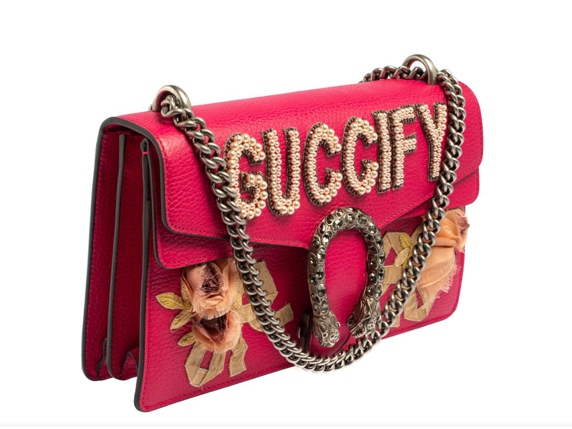 Gucci Guccify Pearl Dionysus Shoulder Bag