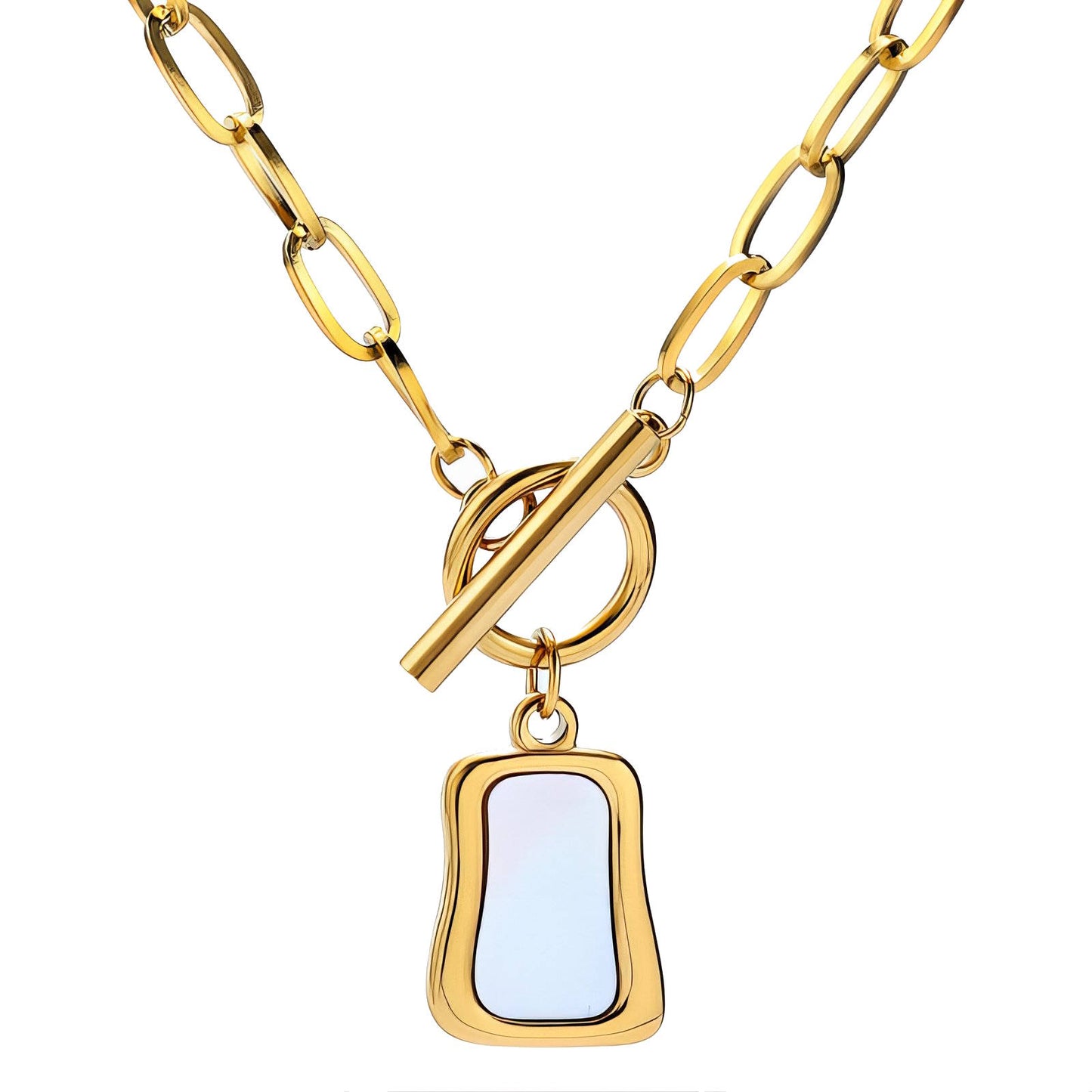 Sola Drop Toggle Necklace