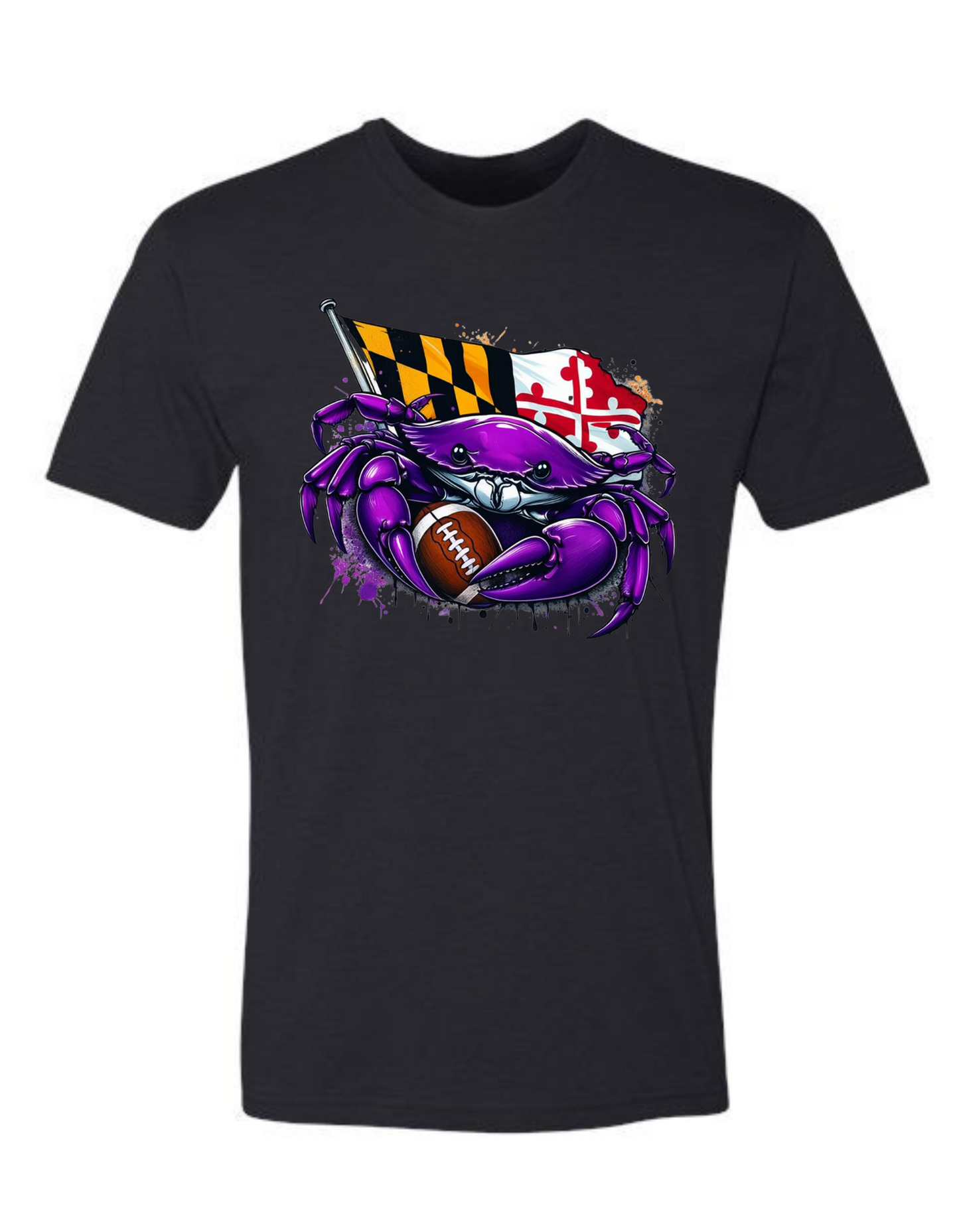Maryland Ravens Pride Crab Unisex Tee
