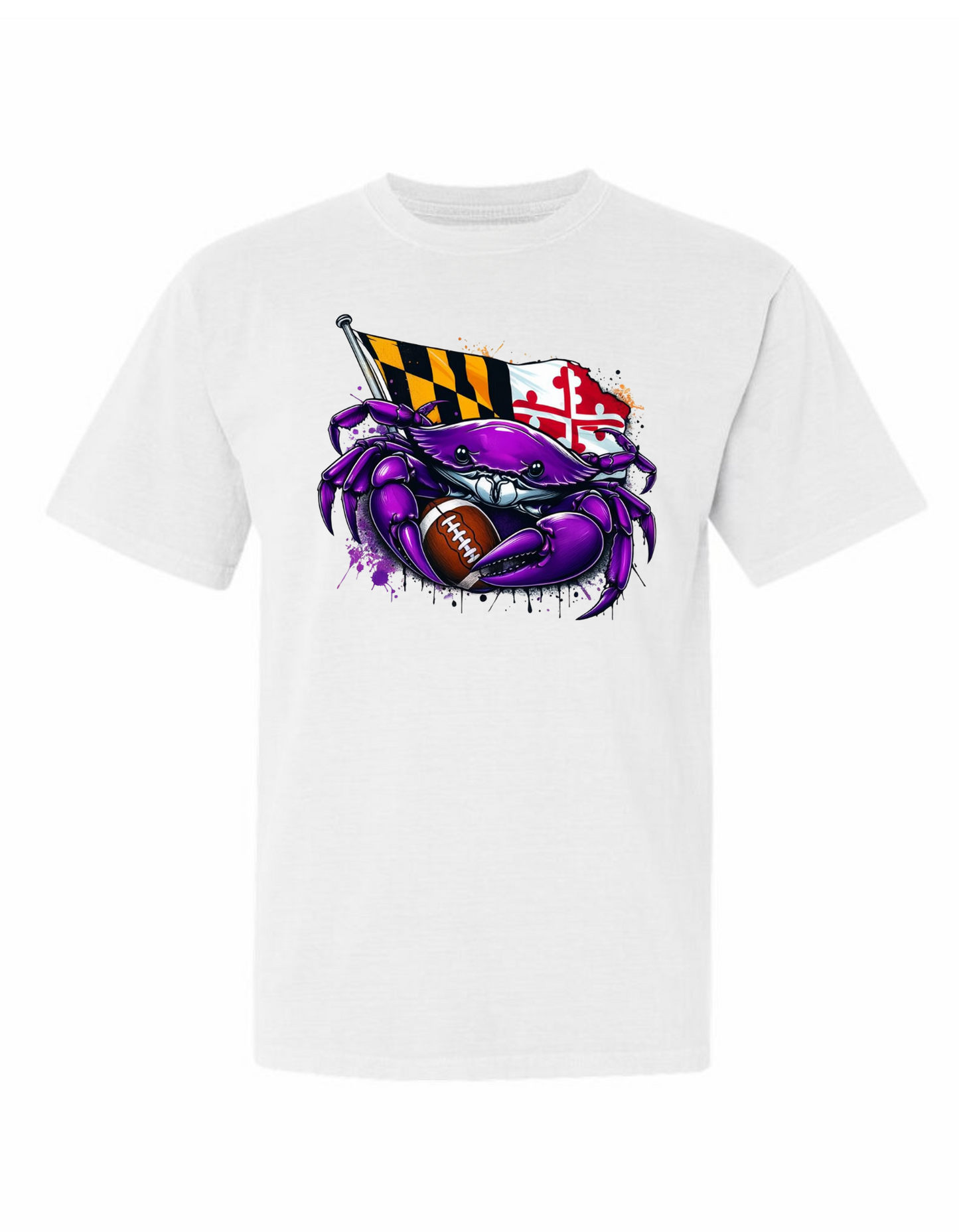 Maryland Ravens Pride Crab Unisex Tee