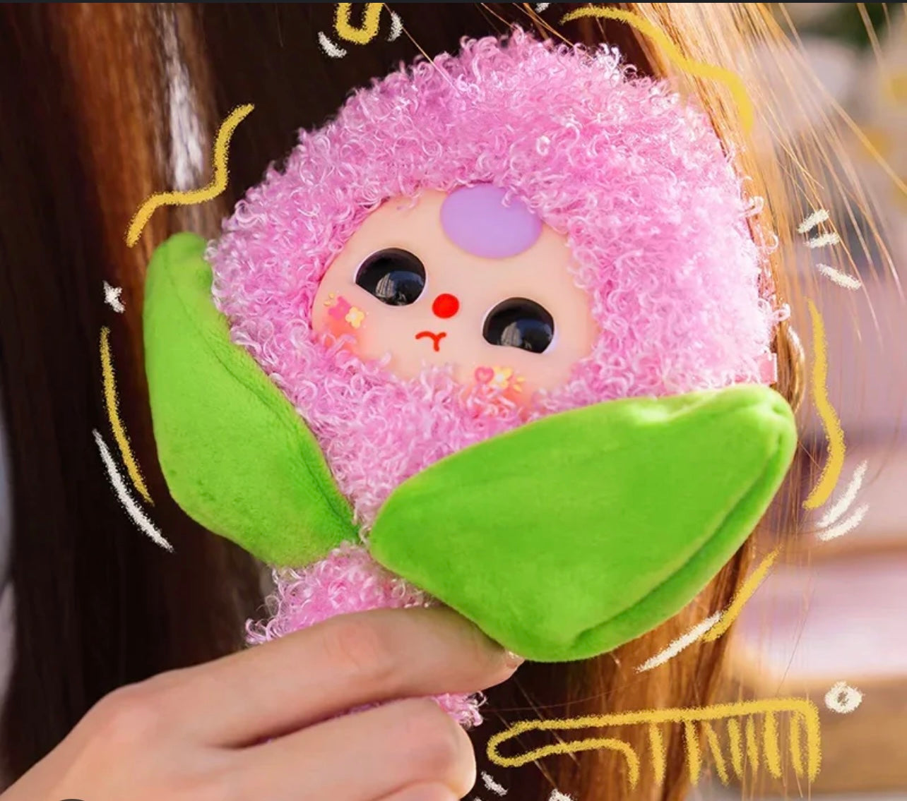 Baby Three – “COMB YOUR HAIR!” Collectible Blind Box Plush with Hidden Comb - Limited, Authentic