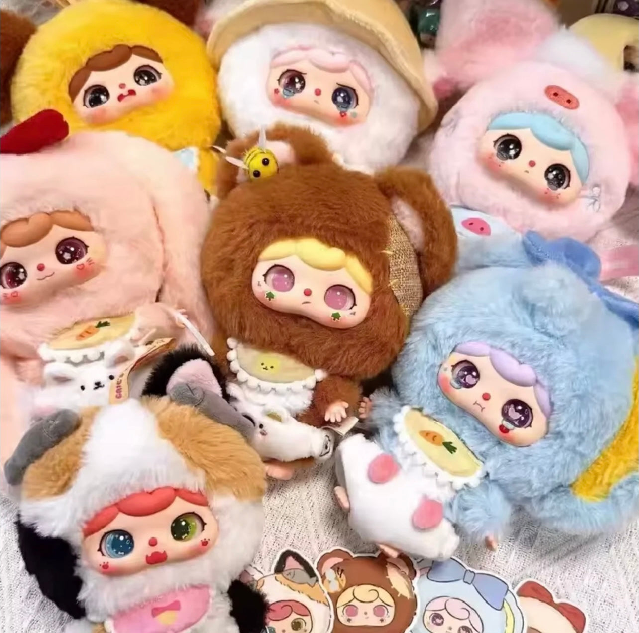 Crie Baby Animal Kindergarten Series - Collectible Plush Blind Box - Limited, Authentic