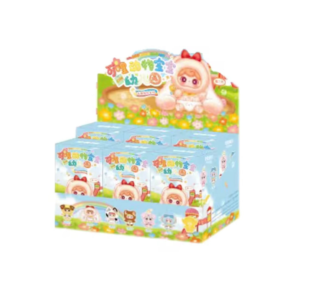 Crie Baby Animal Kindergarten Series - Collectible Plush Blind Box - Limited, Authentic