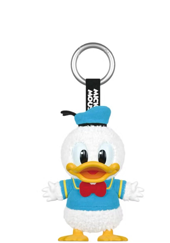 Disney Mickey Family “Cute Together” Plush Keychain – (Discontinued) Limited, Authentic