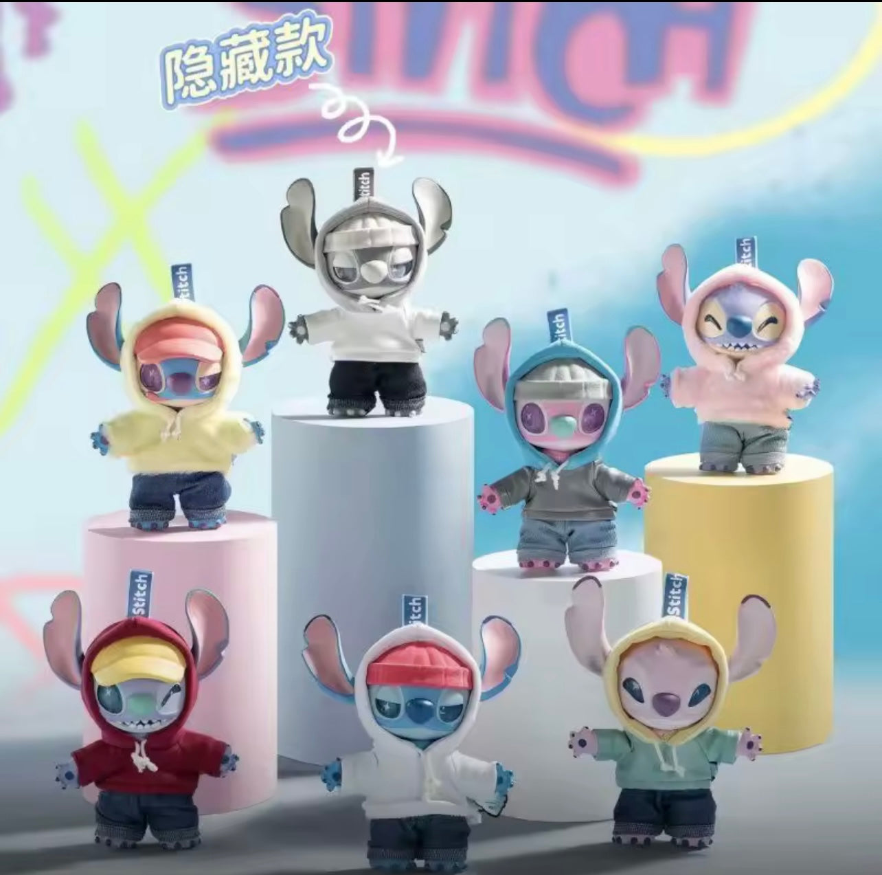 Disney x MINISO “Stitch Gen Z Street”| Collectible Figures - Limited, Authentic