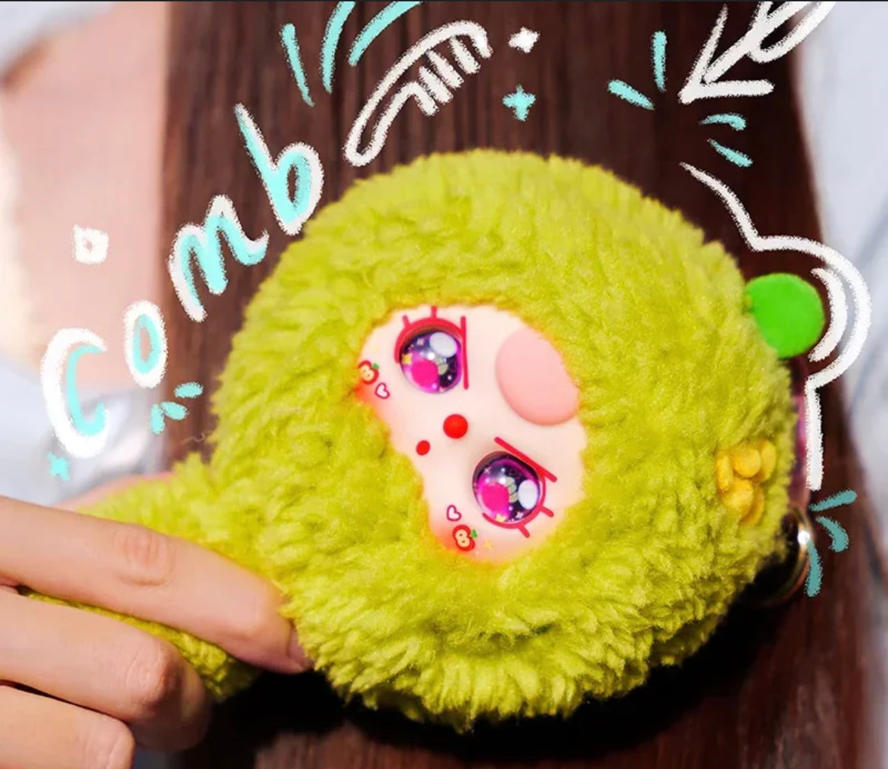 Baby Three – “COMB YOUR HAIR!” Collectible Blind Box Plush with Hidden Comb - Limited, Authentic