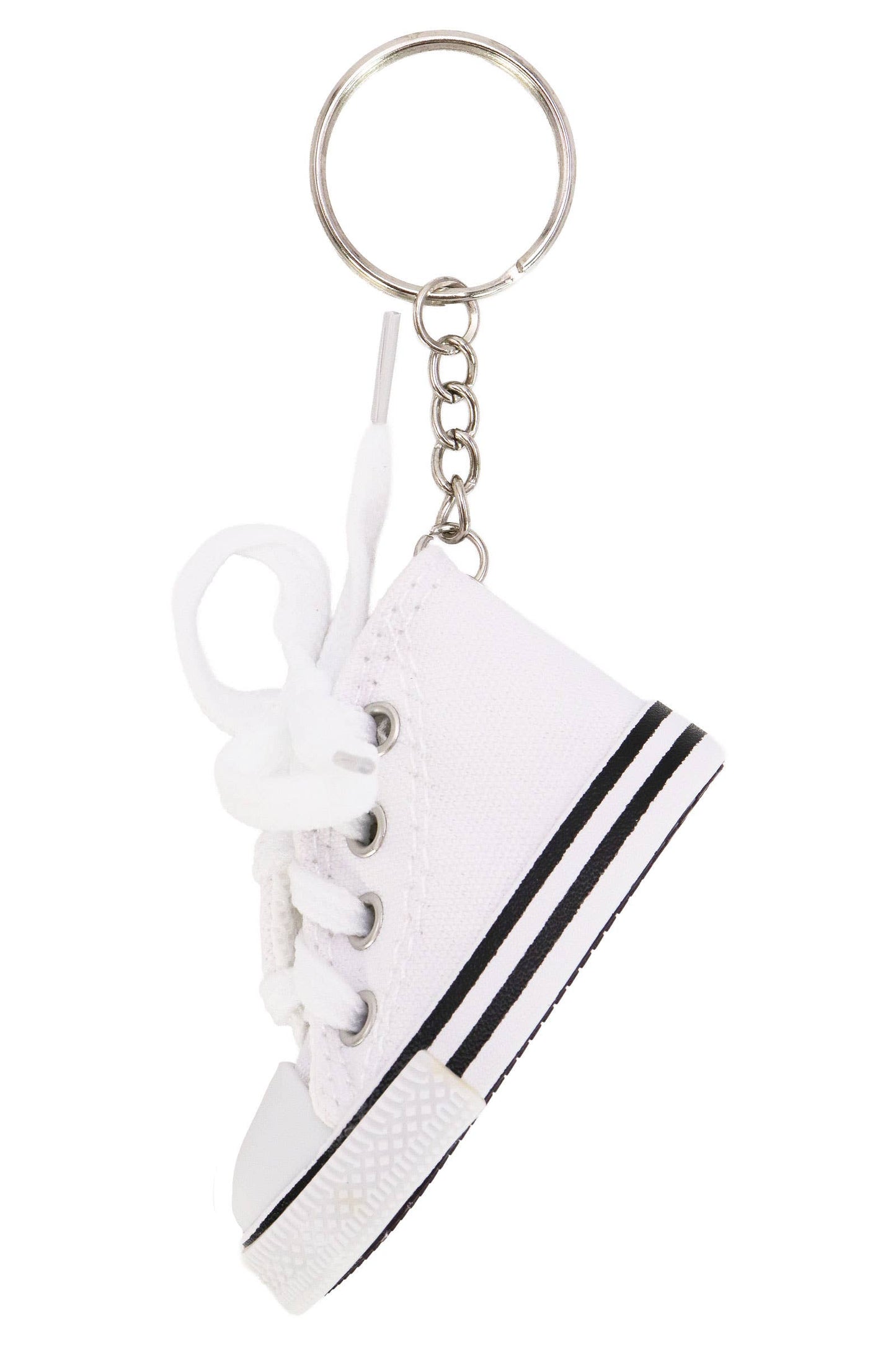 Canvas Rubber Sole Sneakers Novelty Key Chain