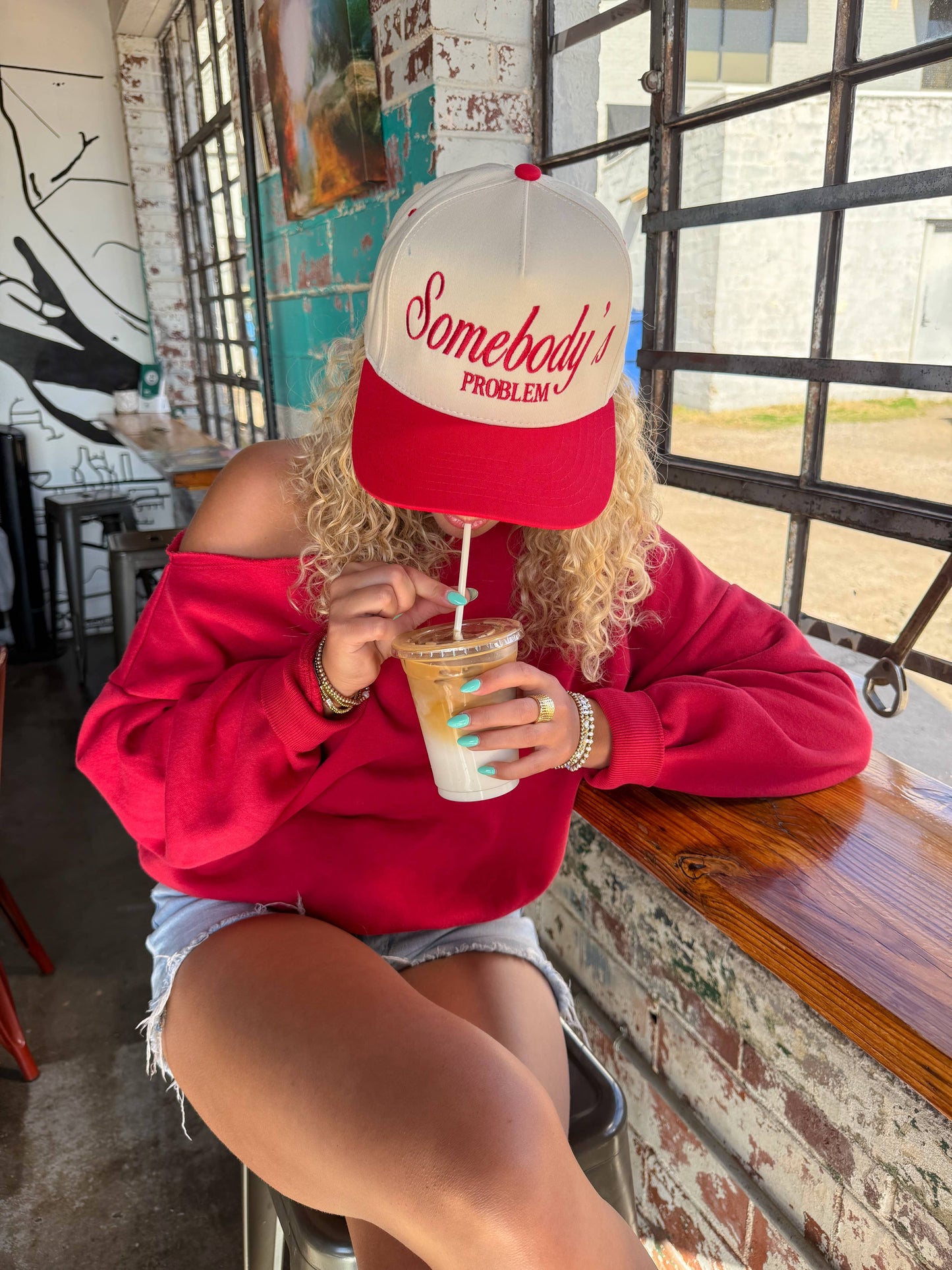 Somebody's Problem Trucker Hat