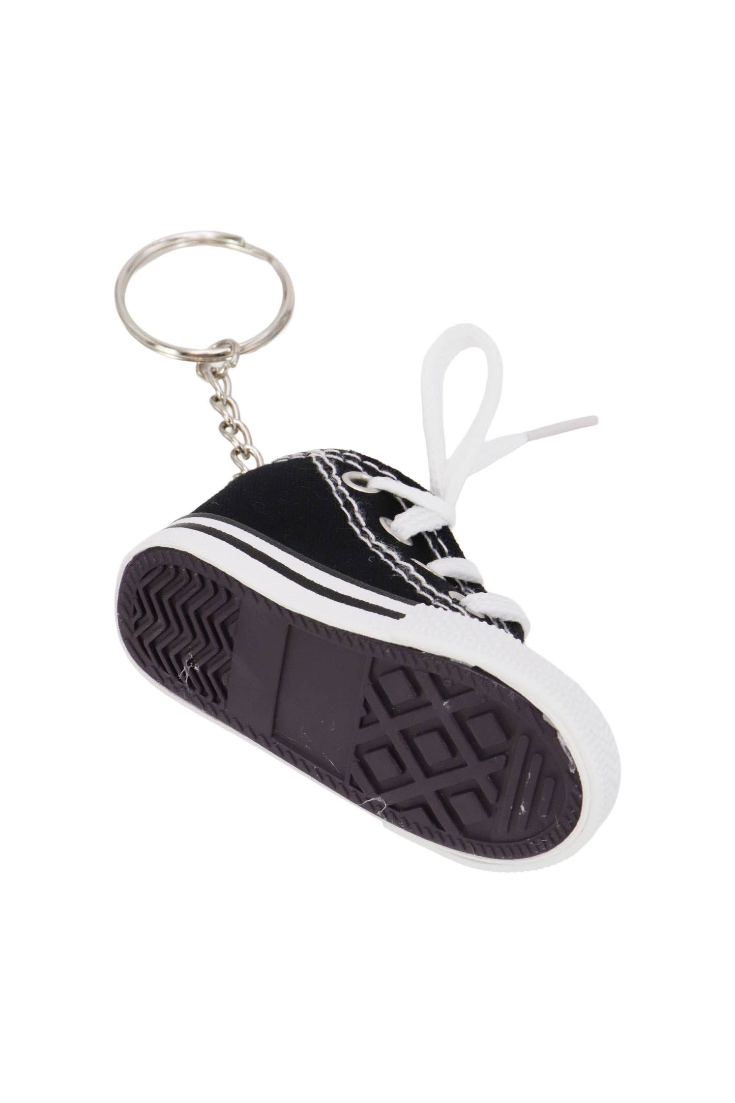 Canvas Rubber Sole Sneakers Novelty Key Chain