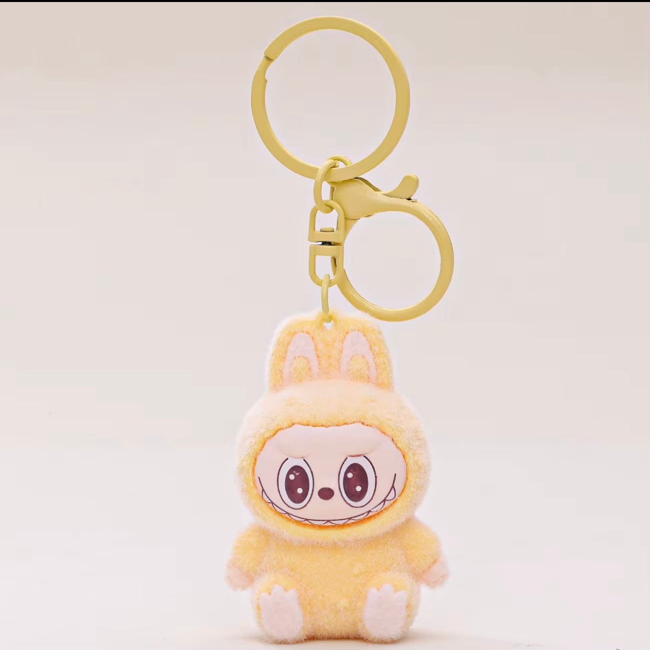 Labubu Sitting Doll Keychain/Charm – Fuzzy Collectible | HOT & Trending