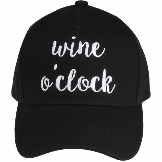 Wine O`Clock Ball Cap