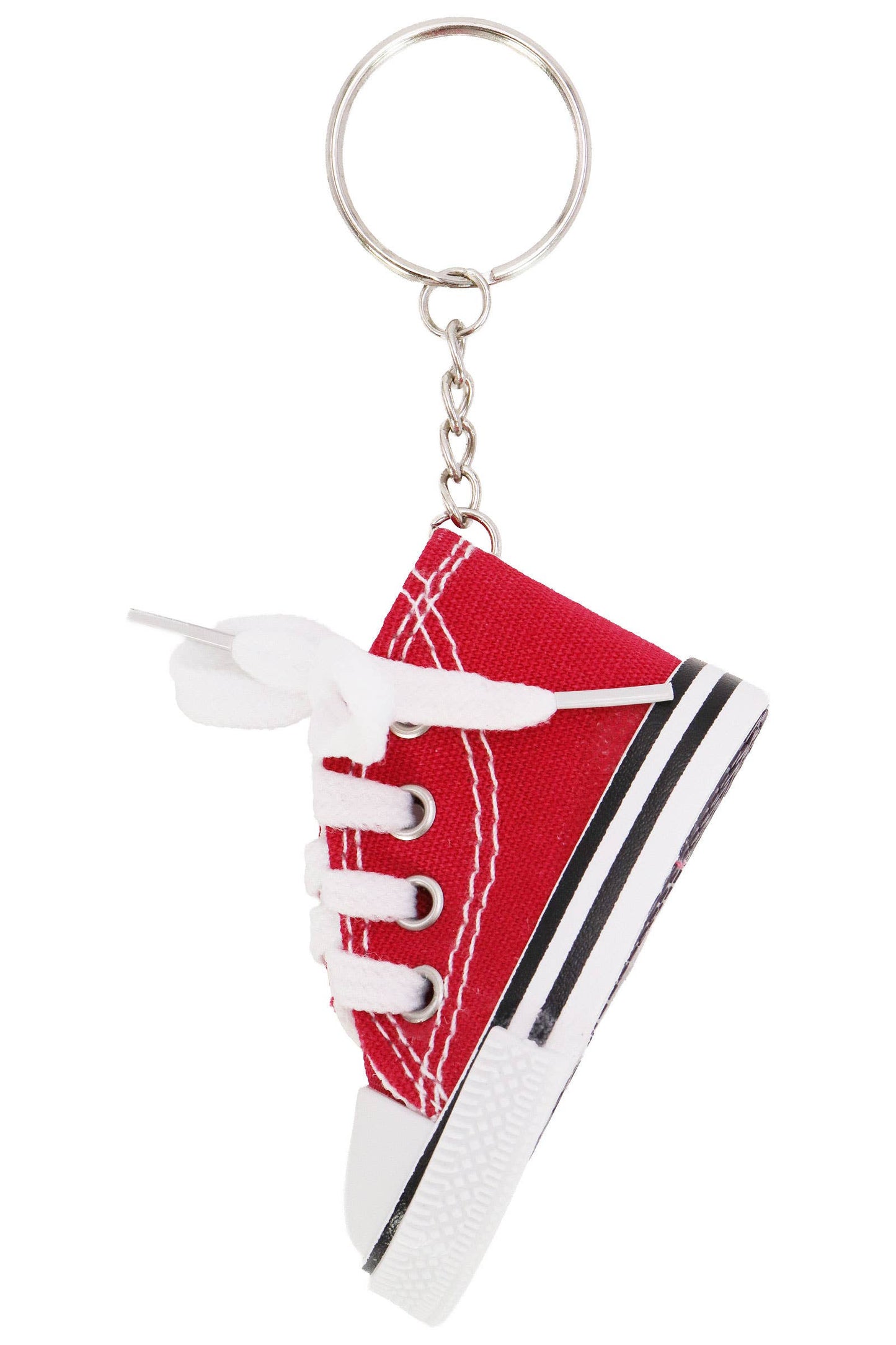 Canvas Rubber Sole Sneakers Novelty Key Chain