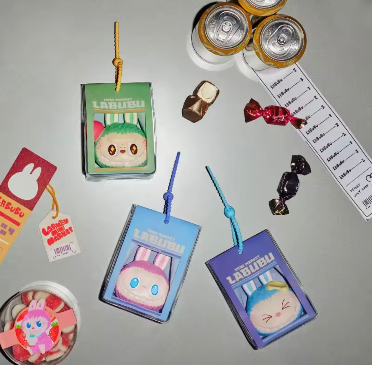 Labubu Wacky Mart Squishy Charm Blind Box - Limited, Authentic