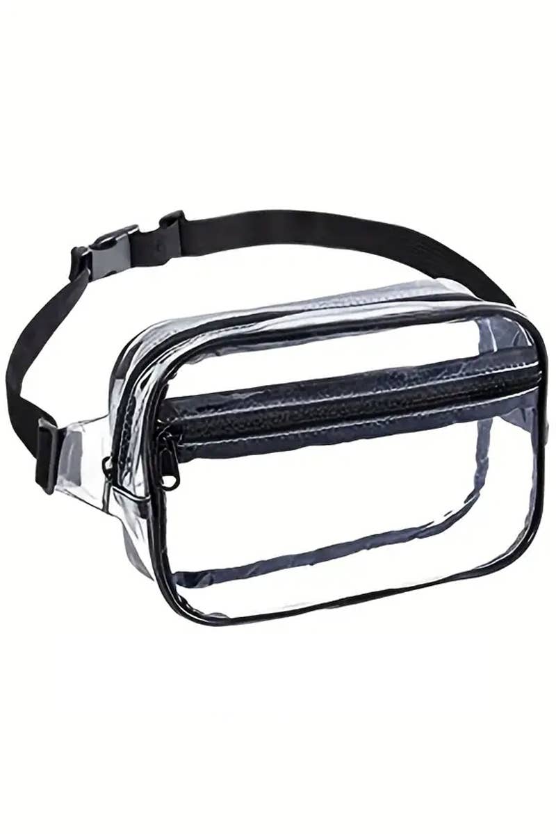 Clear Fanny Pack / Crossbody Stadium / Concert Bag - Gameday