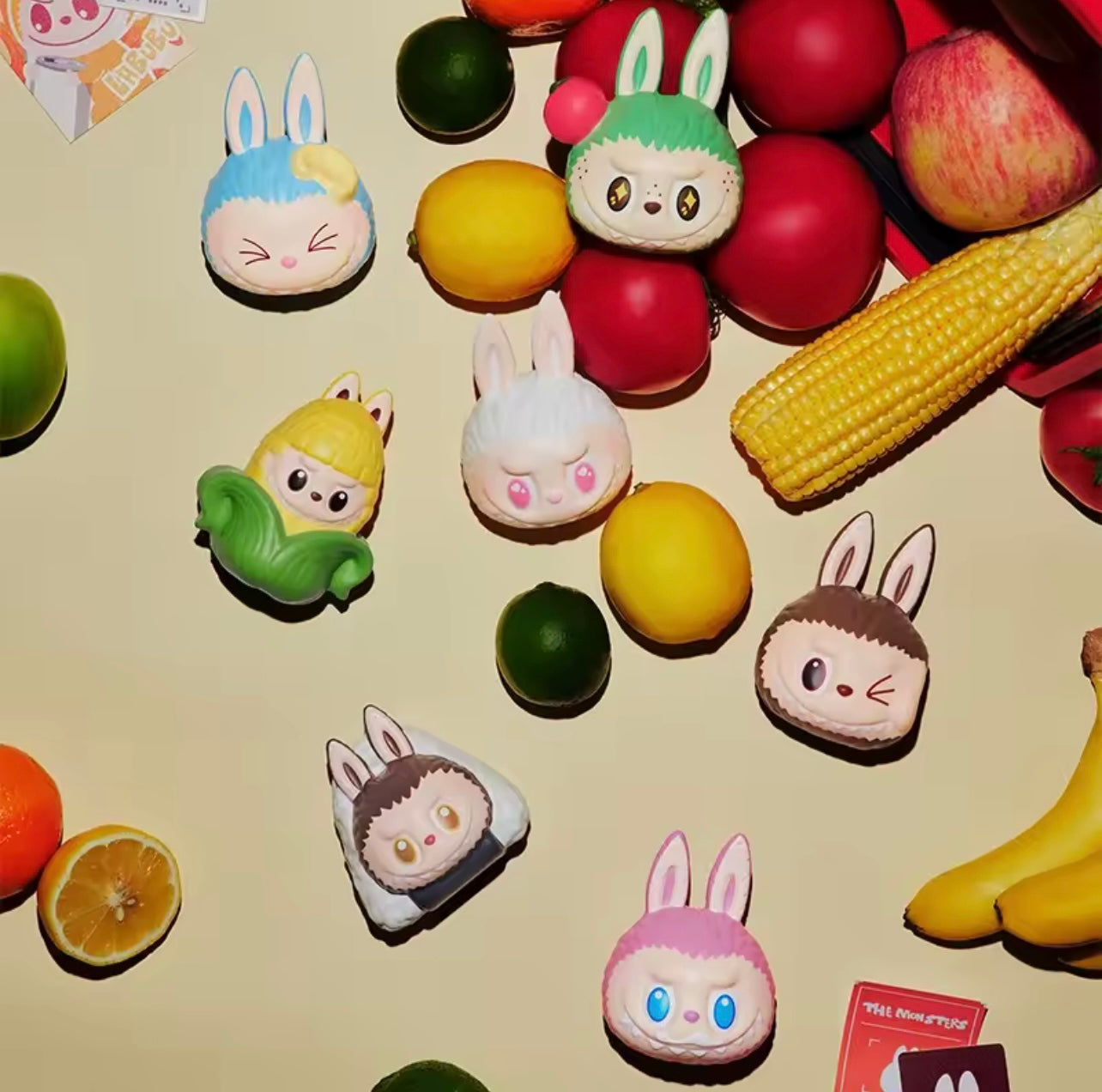 Labubu Wacky Mart Squishy Charm Blind Box - Limited, Authentic