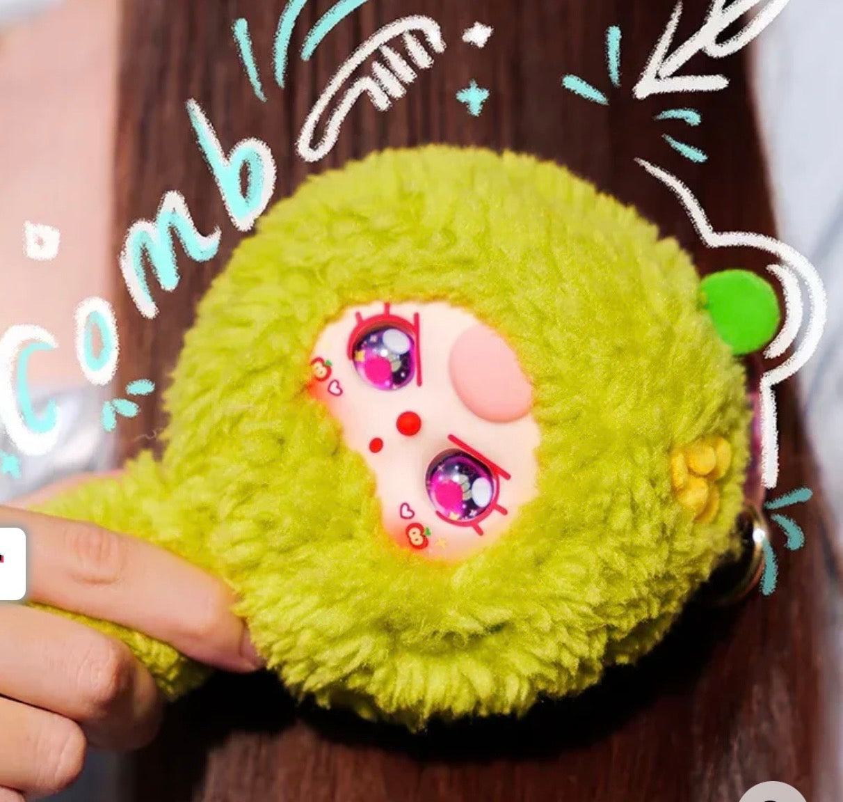 Baby Three – “COMB YOUR HAIR!” Collectible Blind Box Plush with Hidden Comb - Limited, Authentic