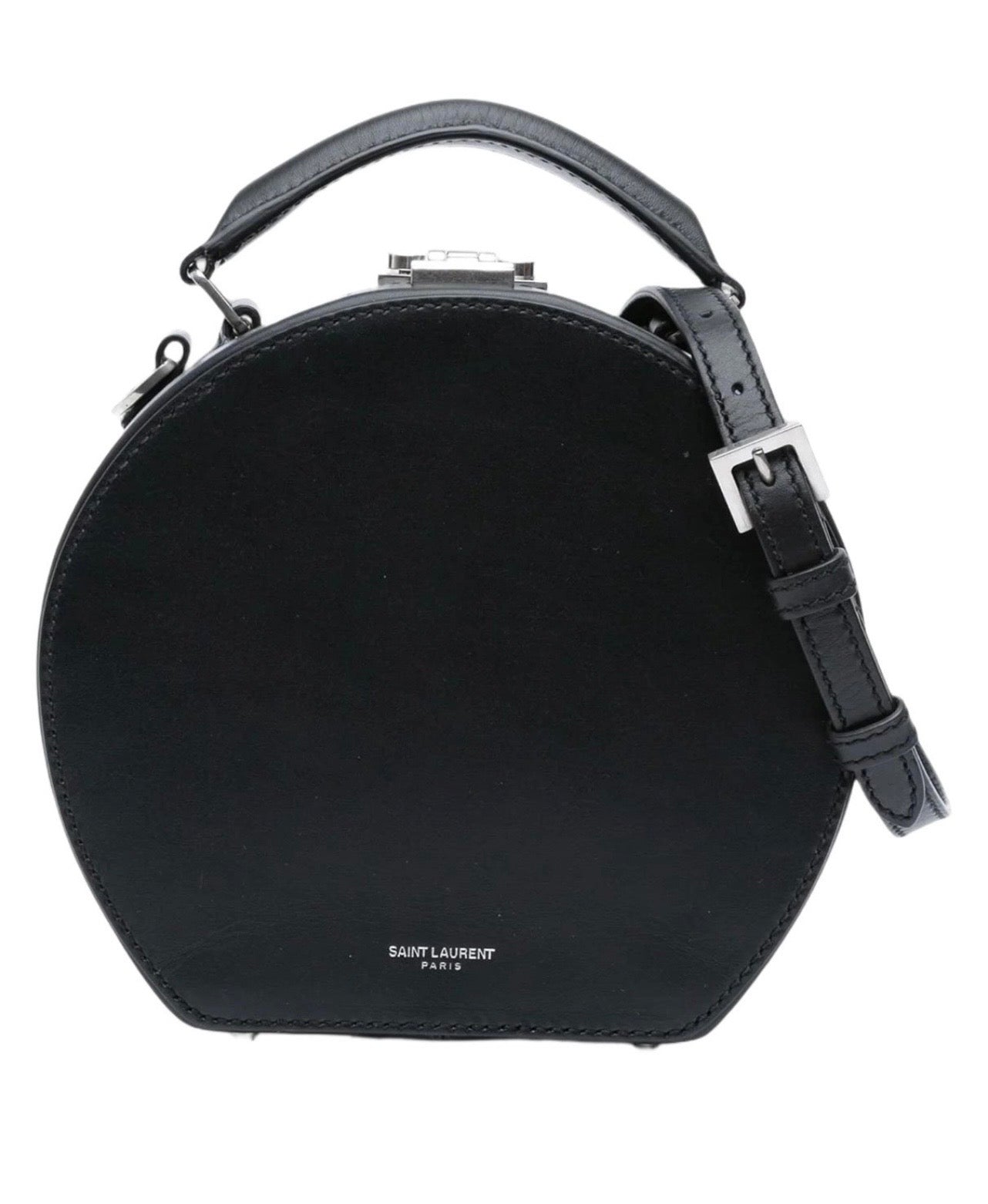 Saint Laurent Mica Hatbox Crossbody – Leopard Interior