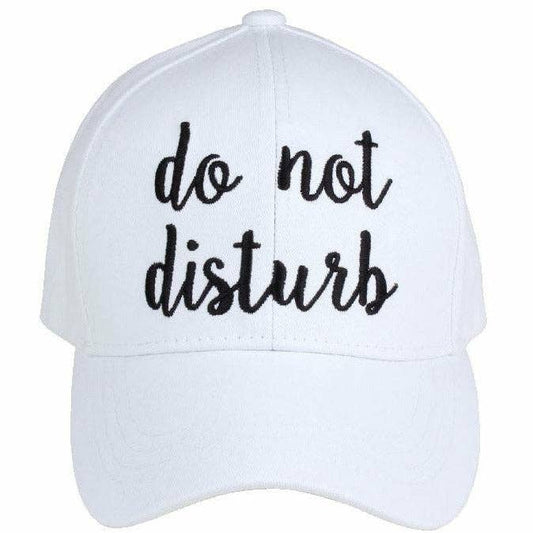 Do Not Disturb Ball Cap