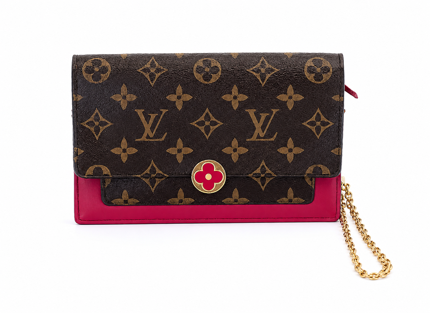 Louis Vuitton Flore Chain Wallet