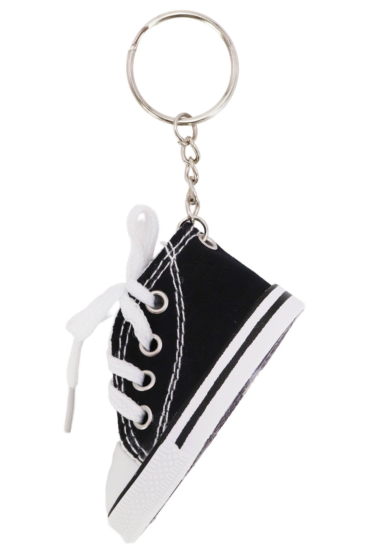Canvas Rubber Sole Sneakers Novelty Key Chain