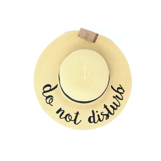 Do Not Disturb Sun Hat