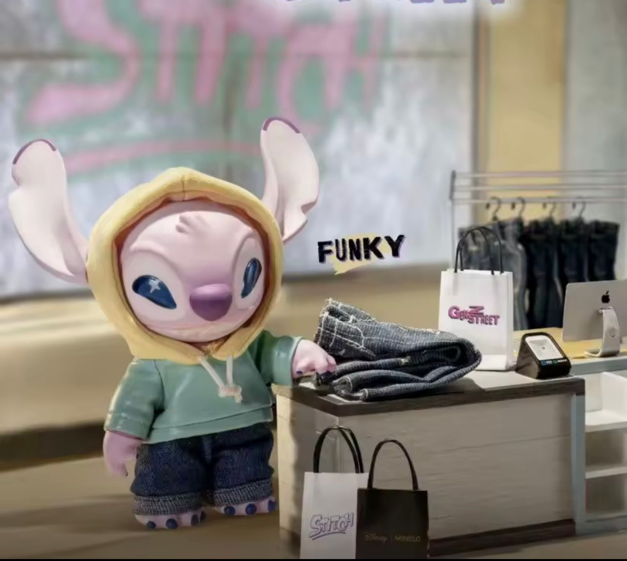 Disney x MINISO “Stitch Gen Z Street”| Collectible Figures - Limited, Authentic