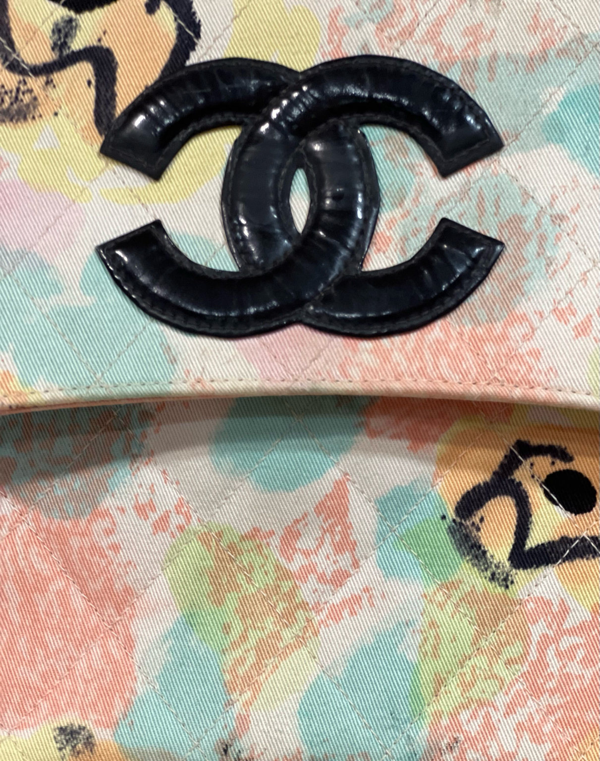 Chanel 1997 Floral Graffiti Flap Bag | Karl Lagerfeld Archive Collector’s Piece