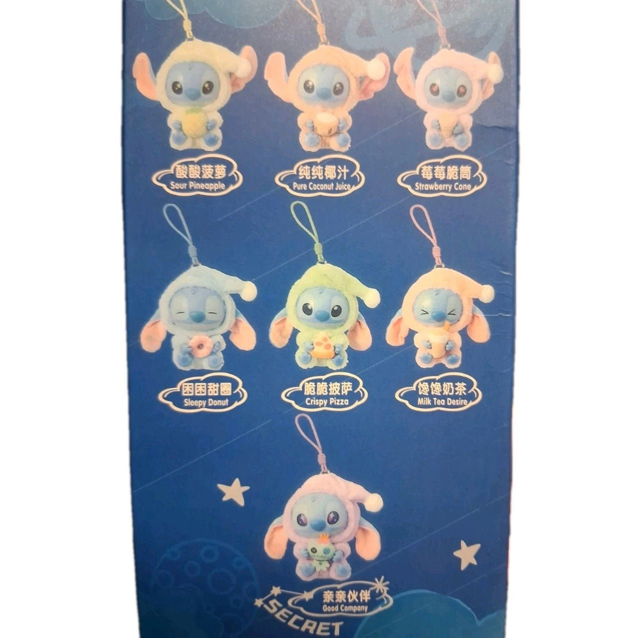 Disney x MINISO – Stitch “Eat Something Before You Sleep” Blind Box – Limited, Authentic