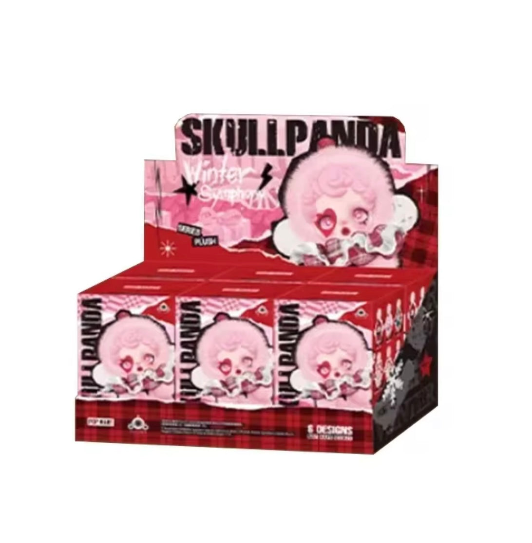 SKULLPANDA Winter Symphony Series Plush – Limited, Authentic