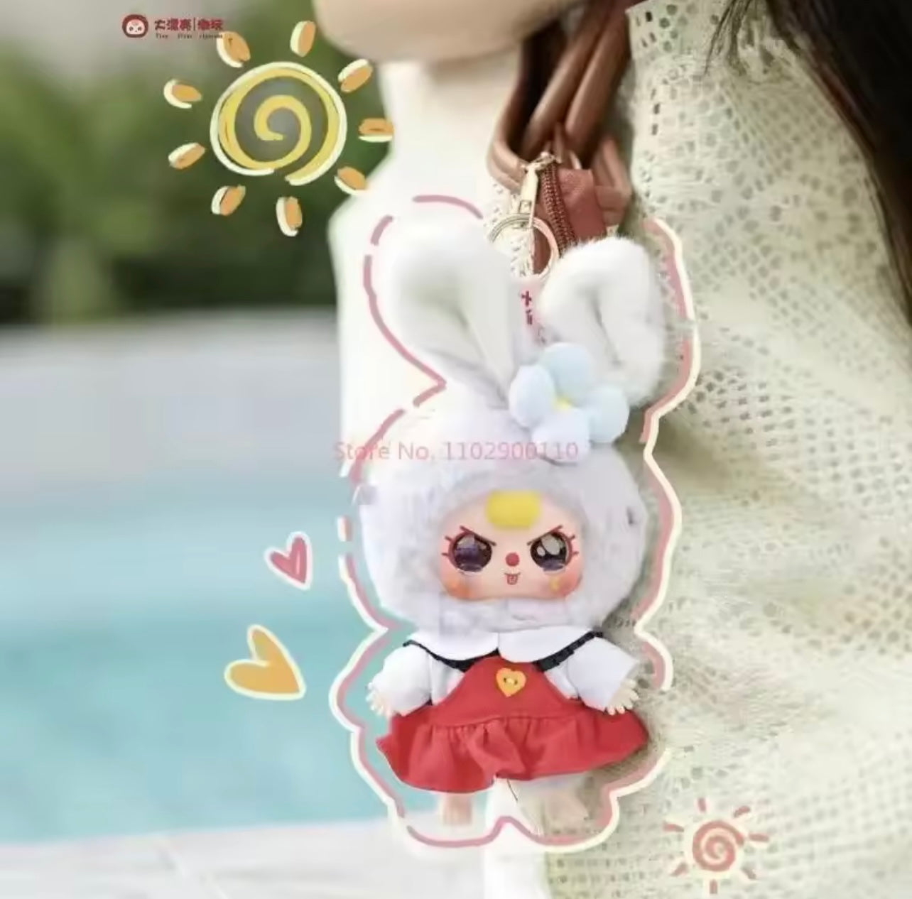 Baby Three Macaron Rabbit Series – Collectible Plush Blind Box - Limited, Authentic