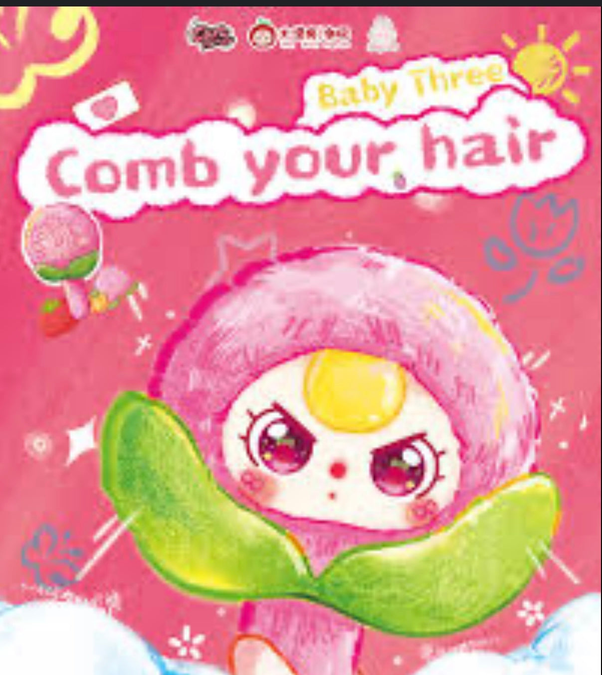 Baby Three – “COMB YOUR HAIR!” Collectible Blind Box Plush with Hidden Comb - Limited, Authentic