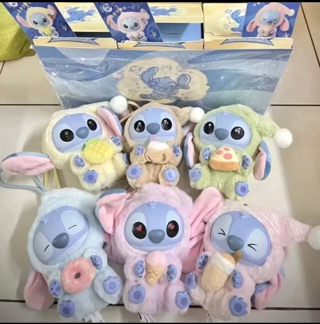 Disney x MINISO – Stitch “Eat Something Before You Sleep” Blind Box – Limited, Authentic