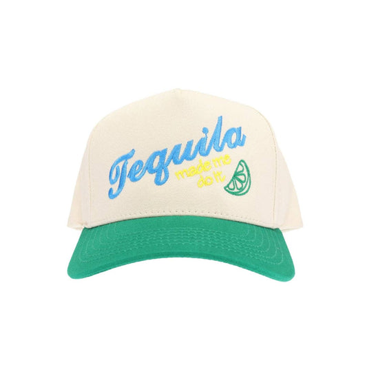 Tequila Made Me Embroidered Trucker Hat