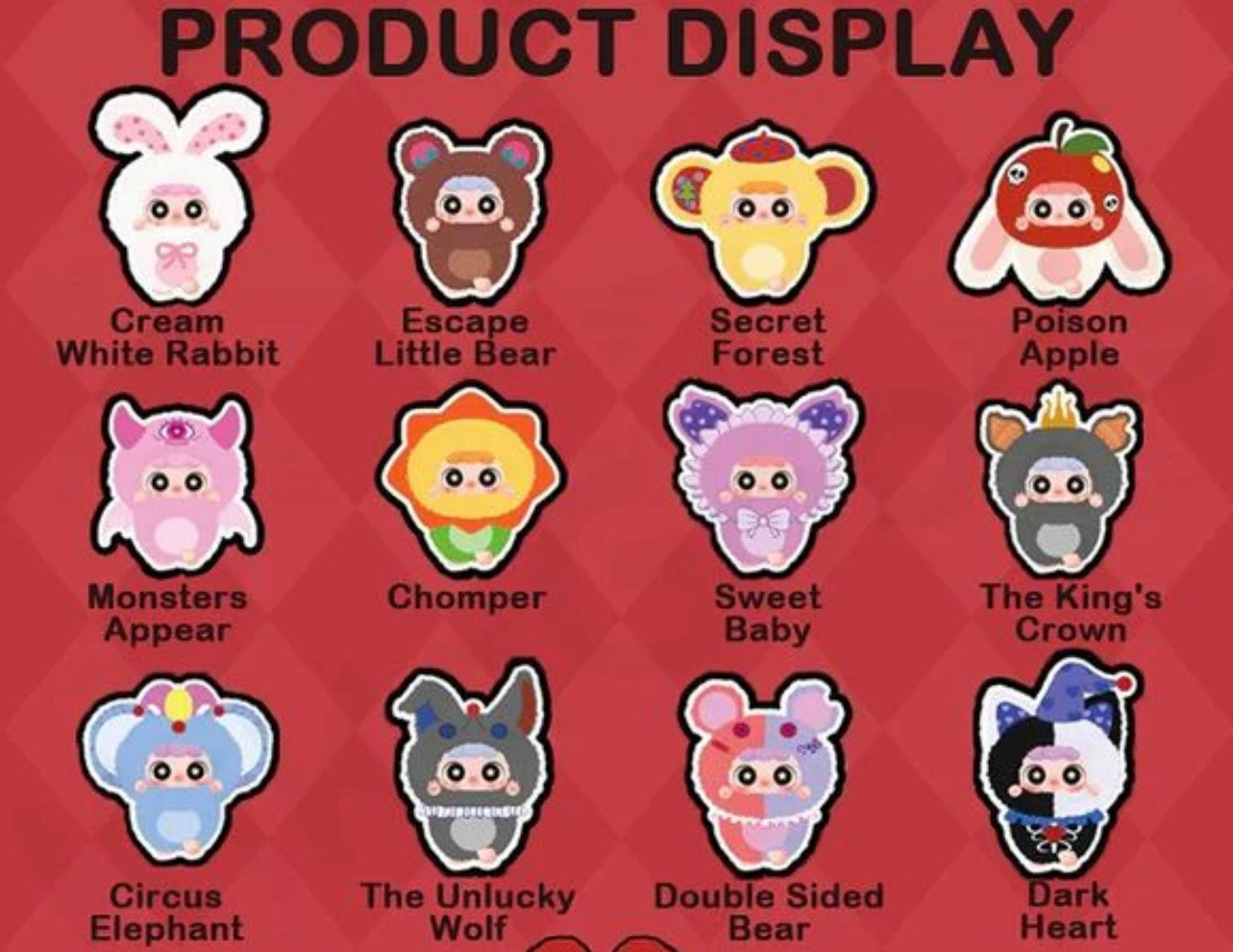 MIGO Little Troublemaker Series – Happy Ghost Plush Blind Box - Limited, Authentic