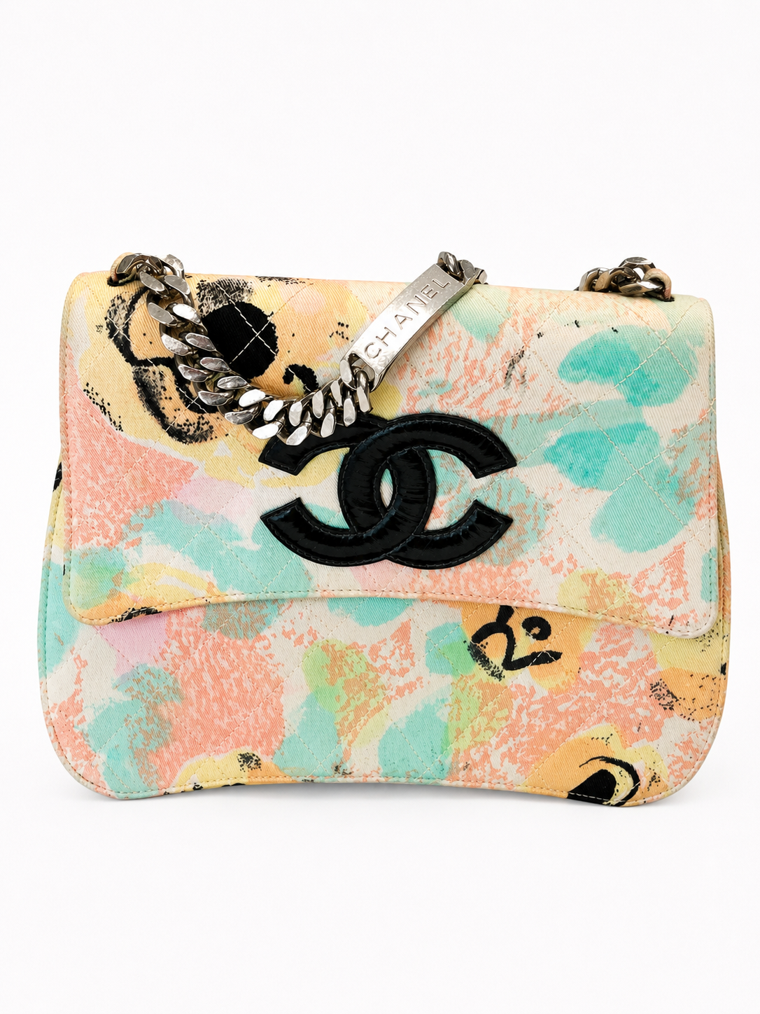 Chanel 1997 Floral Graffiti Flap Bag | Karl Lagerfeld Archive Collector’s Piece
