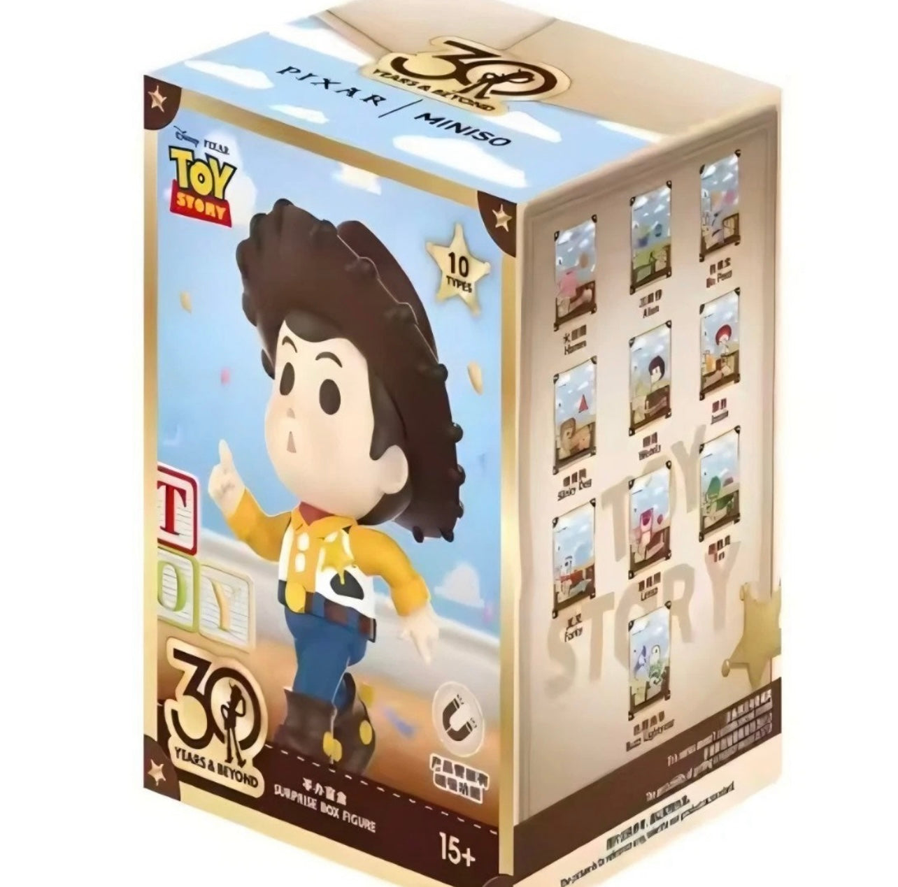 Disney Pixar x Miniso Toy Story 30th Anniversary Magnetic Blind Box Figure – Limited, Authentic